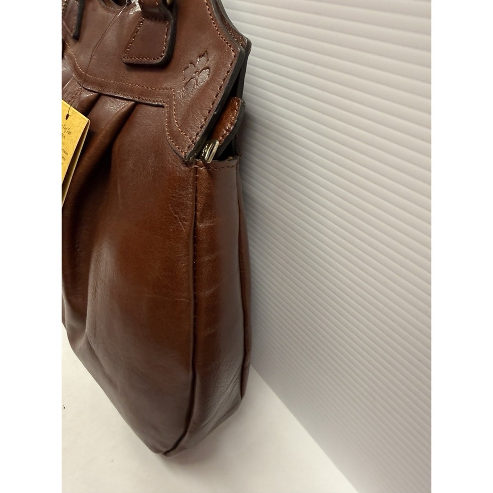 Patricia Nash - Napoli - Leather Shoulder Bag PURSE BRITISH Tan - Picture 6 of 9